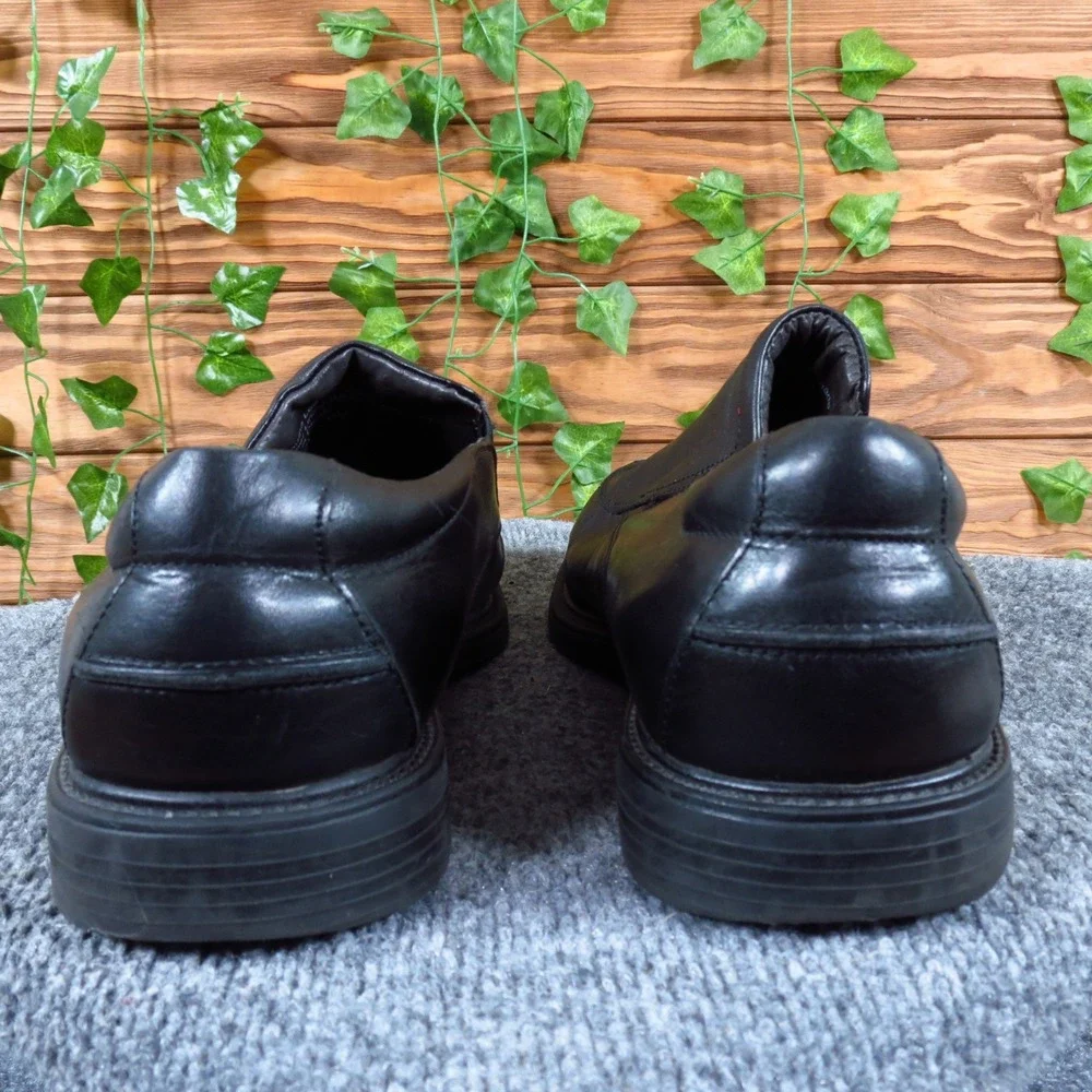 Nunn Bush 81065-01 Mens Slip On‎ Loafer Size 11 Business Casual Black Leather